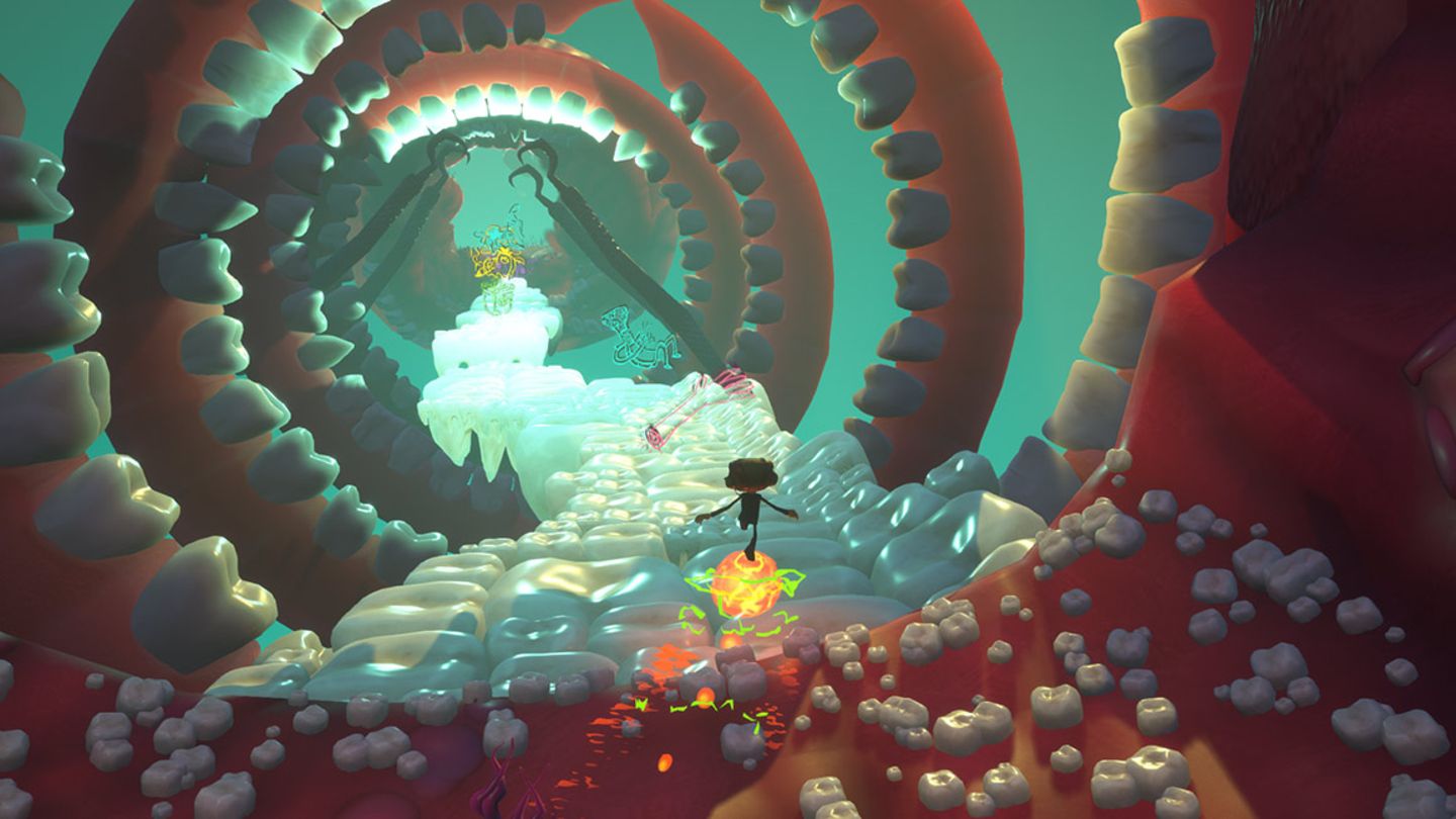Playstation, Xbox und Switch: Psychonauts 2 In diesem verrückten Jump-n-Run kann Hauptfigur Raz in den Geist anderer Figuren eindringen – und trifft dort auf deren teils wirre Gedankenwelten. Der erste Teil war ein Geheimtipp, der mehr als 16 Jahre später erschienene Nachfolger ist mit seiner schier unbändigen Kreativität und dem tollen Gameplay nun eines der bestbewerteten Spiele des Jahres. Plattform: Playstation 4 und 5, Xbox One, Series S und X, PC Altersfreigabe: Ab 12 Jahre