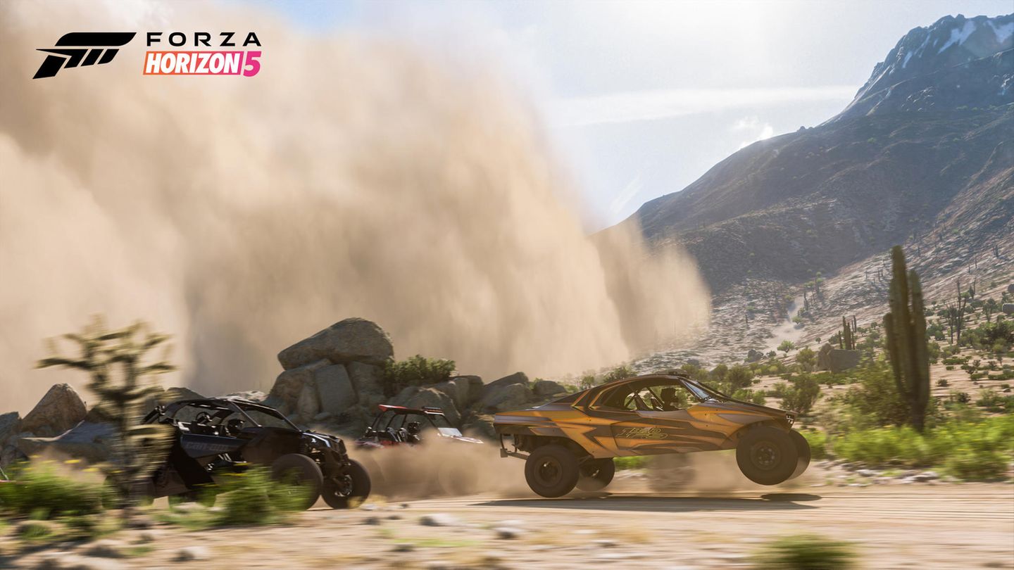 Playstation, Xbox und Switch: Forza Horizon 5 Schnelle Autos, viele Anpassungsmöglichkeiten und ganz viel Freiheit: "Forza Horizon 5" setzt voll auf die Stärken seiner Vorgänger. In der gigantischen Spielwelt, diesmal in Mexiko angesiedelt, gibt es solche Unmengen an Möglichkeiten und Aktivitäten, dass die Rennen oft fast schon in den Hintergrund treten. Aber nur, wenn man das möchte.  Plattform: Microsoft Xbox One und Series S und X Altersfreigabe: Ab 6 Jahre
