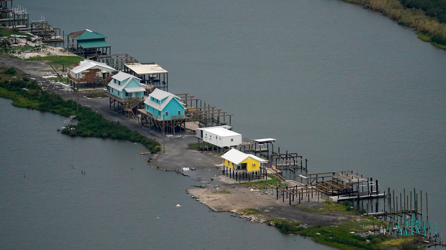 Hurrikan "Ida" sucht Louisiana heim