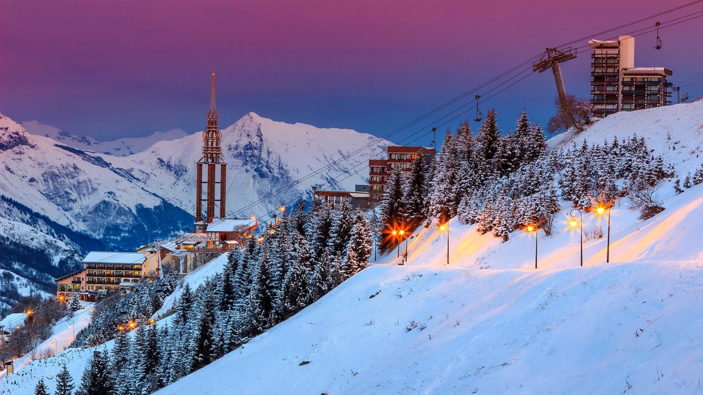 Skiresort in Frankreich