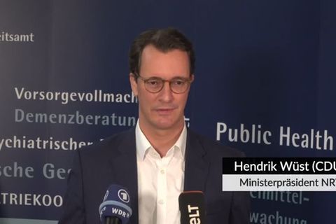 Video: Wüst: "Omikron macht keine Weihnachtspause"