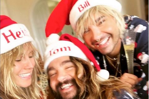 Weihnachtsgrüße der Stars: Heidi Klum, Jimmy Kelly und Co: So begehen die Promis die Festtage