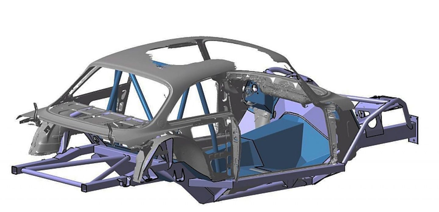 Das Chassis wird verstärkt