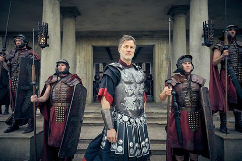 Die Serie "Britannia" schildert die Eroberung der Insel durch Aulus Plautius. "Britannia" wird auf Sky ausgestrahlt.