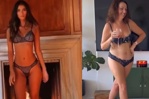 "Weihnachten nur das allernötigste tun": Celeste Barber nimmt Influencer auf die Schippe