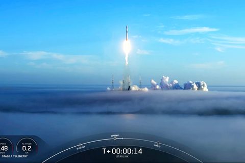 Mit diesem Start SpaceX Falcon 9 wurdne 53 Starlink Satelliten ins All gebracht.