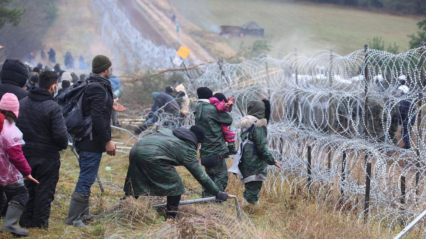 Jahresrückblick: Flüchtlinge Belarus-Polen