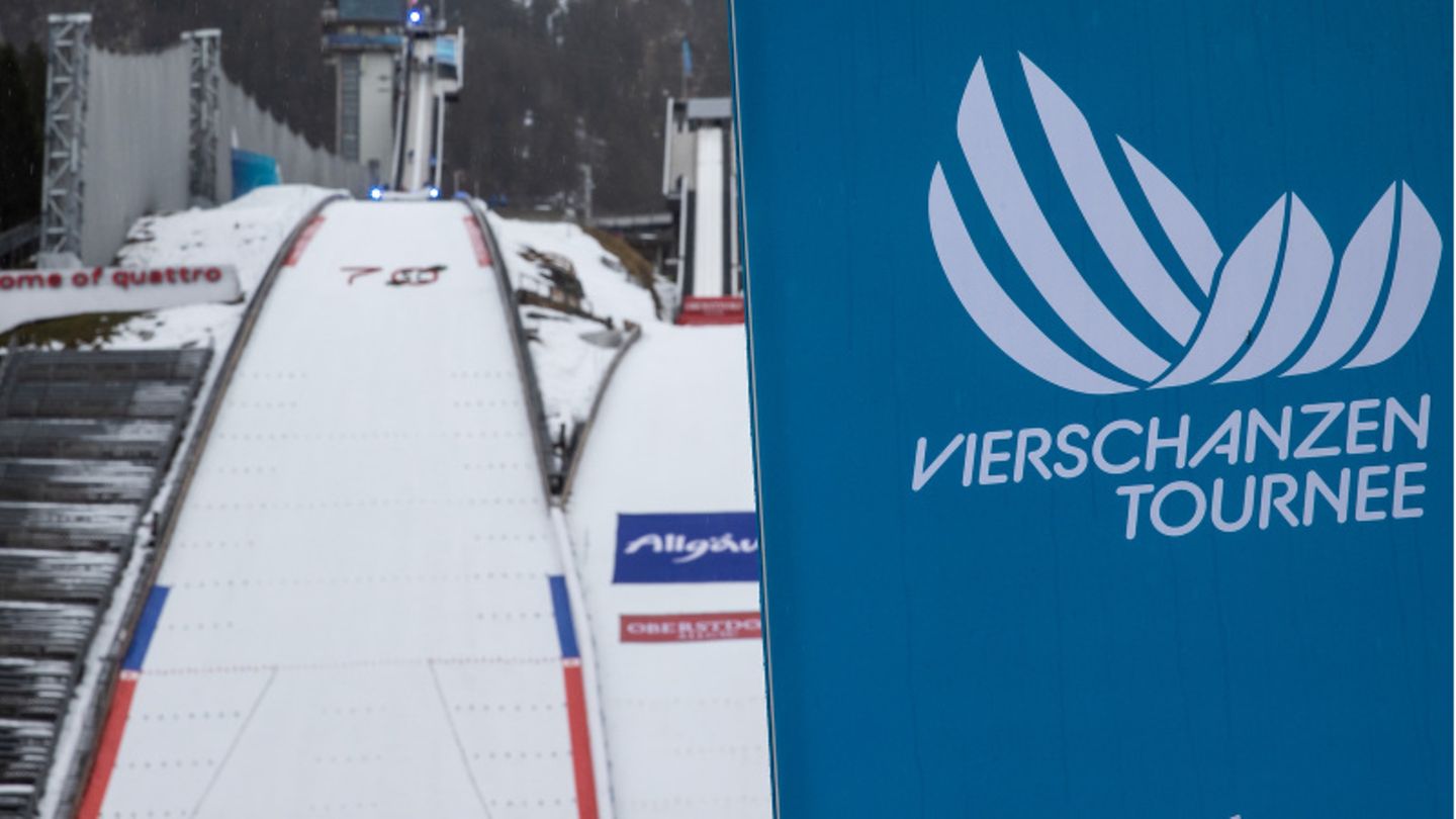 Die Schattenbergschanze in Oberstdorf