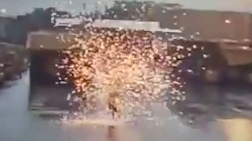 Wachmann wird vom Blitz getroffen – und überlebt nur leicht verletzt