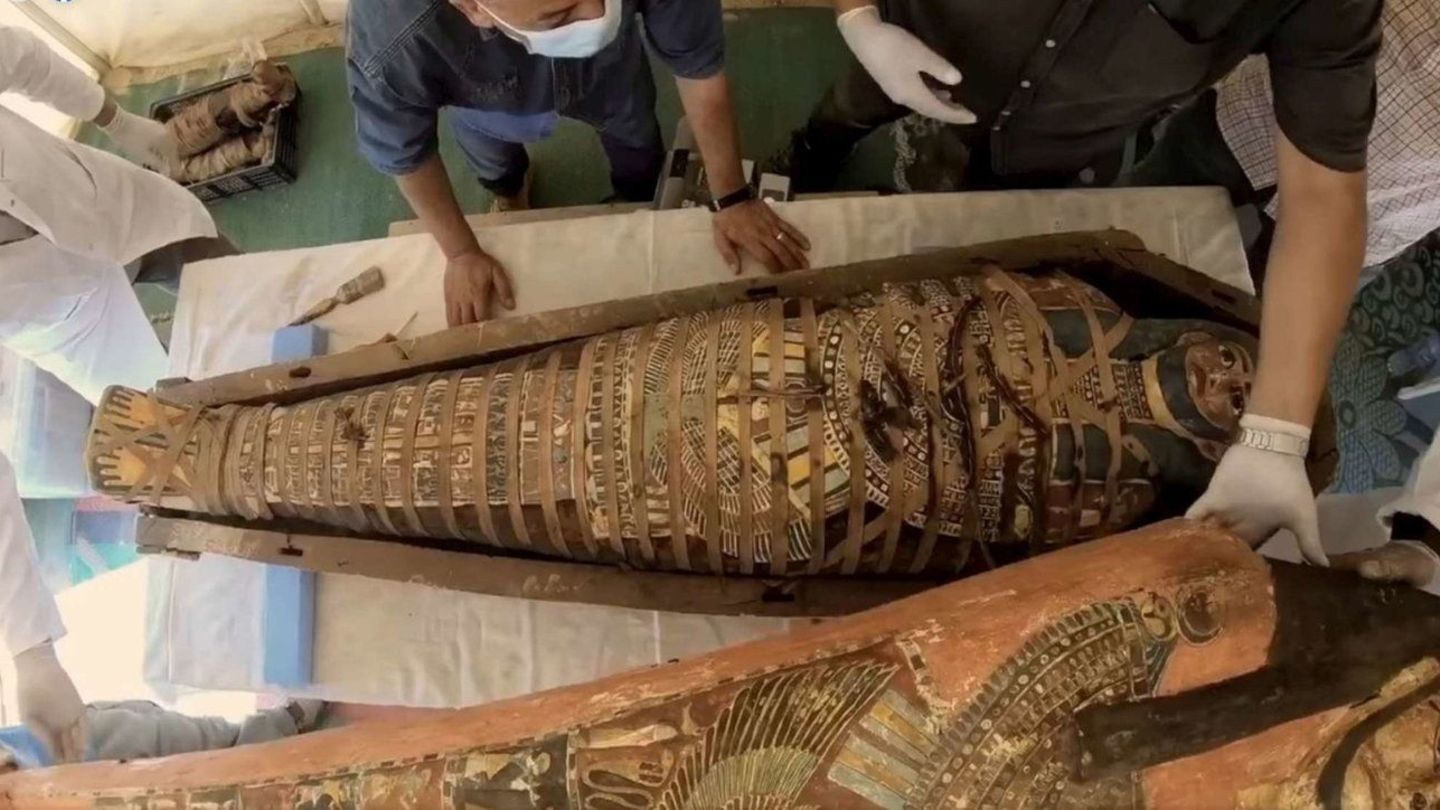 Die Mumie Amenhotep I gilt als perfekte Schönheit. 