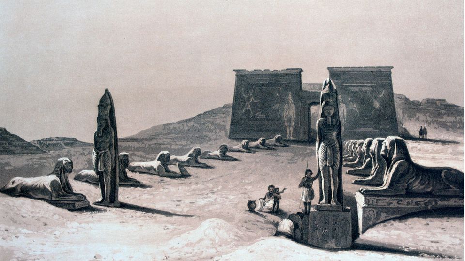 In der damaligen Zeit erlebte das Reich eine Blüte.