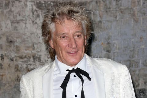 Der britische Sänger Rod Stewart, 76