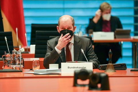 Bundeskanzler Olaf Scholz (SPD)