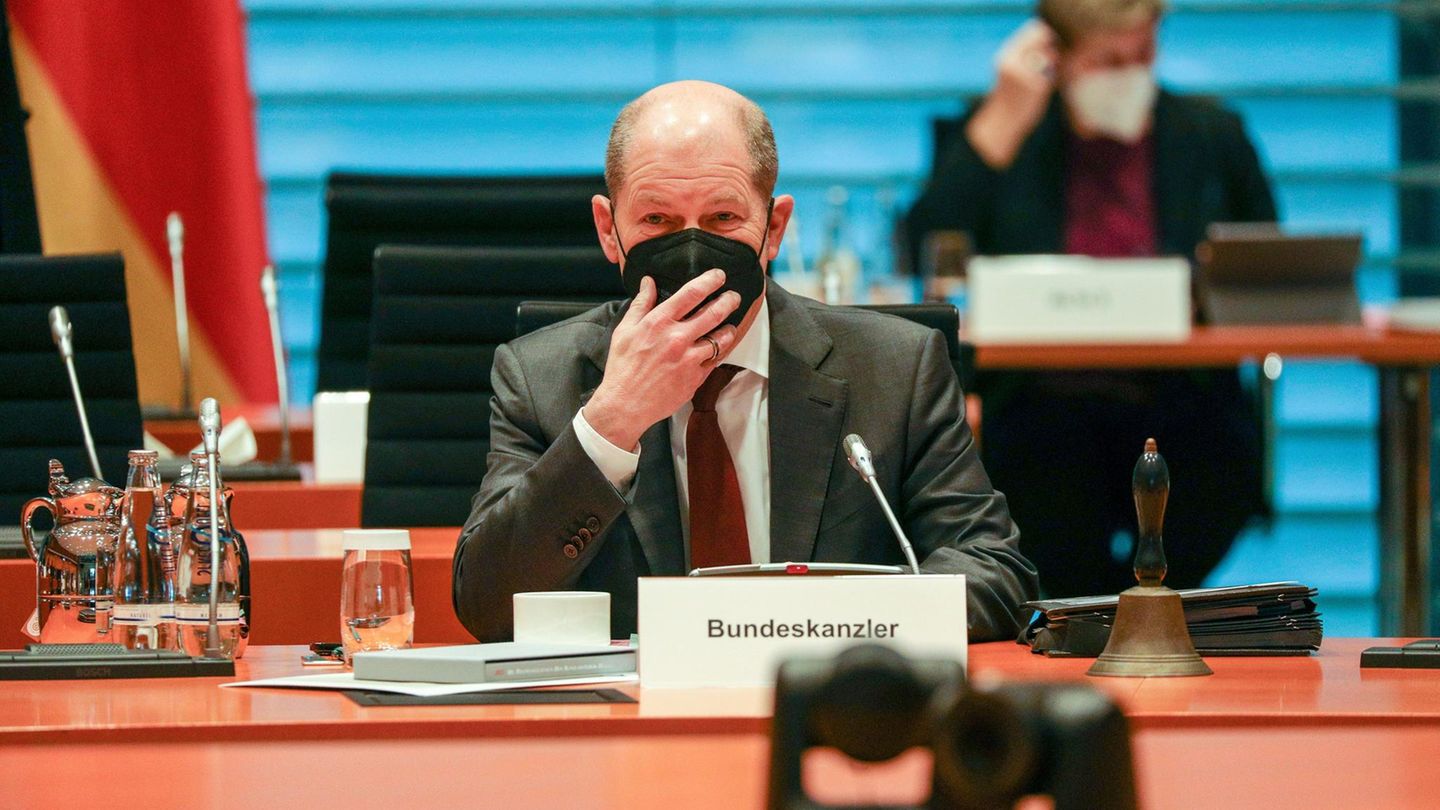 Bundeskanzler Olaf Scholz (SPD)