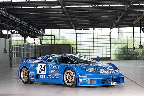 Bugatti Fabrik in Campogalliano / Italien