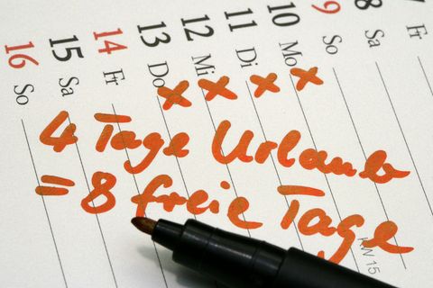 Den Urlaub verlängern: 2022 wird wieder ein besseres Jahr für Brückentage
