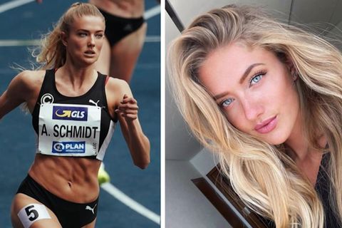 Alica Schmidt sprintet 2021 von Olympia zum Model-Debüt