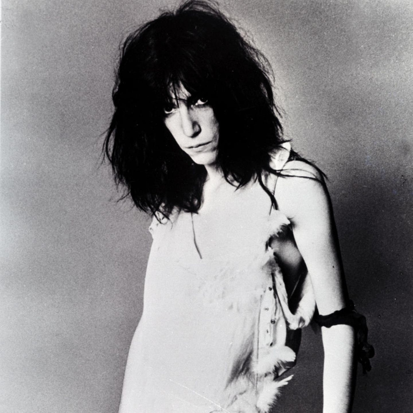 Die Sängerin Patti Smith in den frühen 1970ern