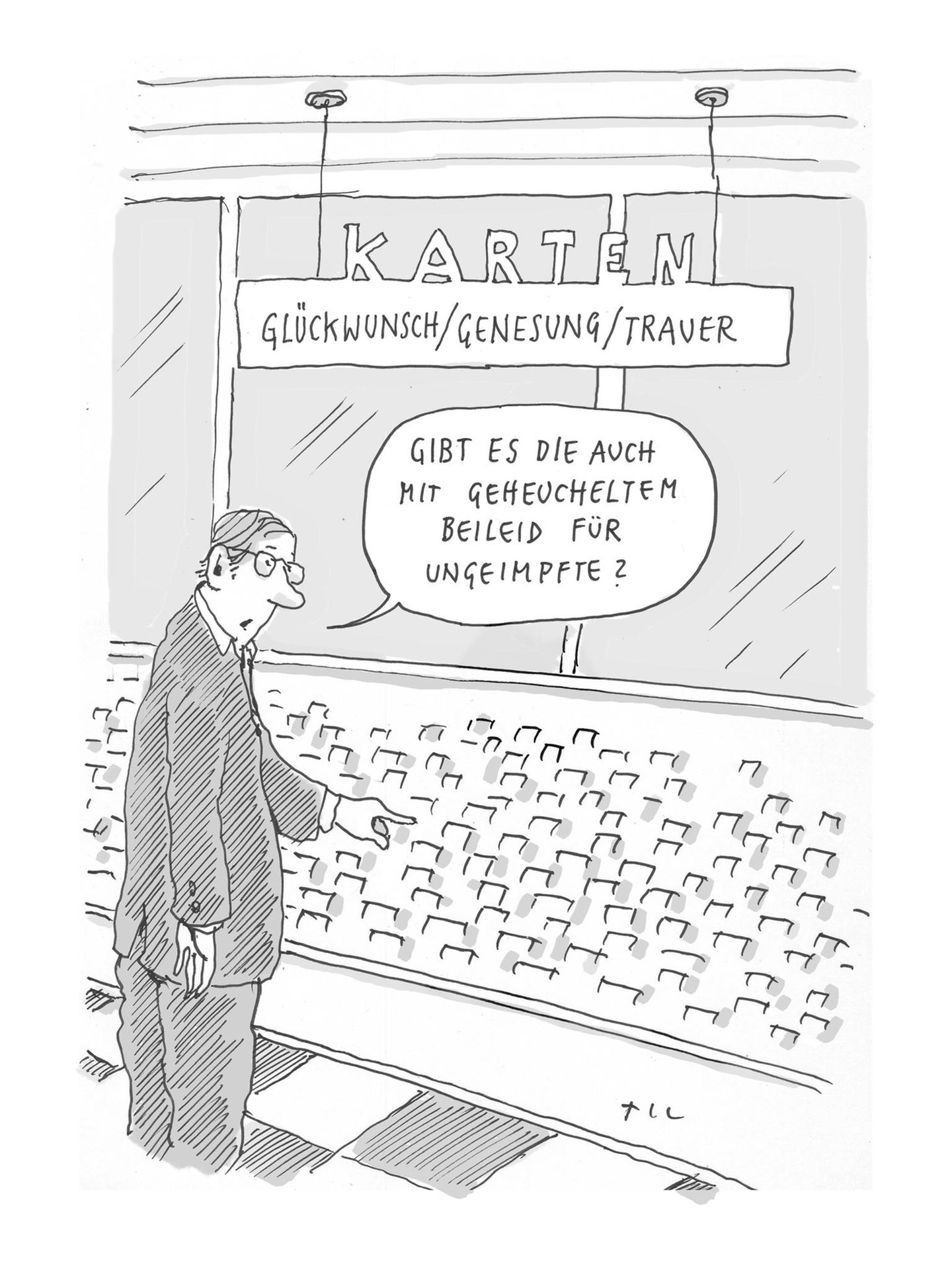 Das war das Jahr: Til Mette blickt in 20 Cartoons auf 2021 zurück