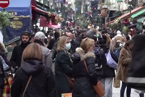 Video: Mehr als 200.000 neue Corona-Fälle in Frankreich