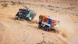 Zwei Race Trucks im Duell