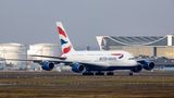 Airbus 380 von British Airways