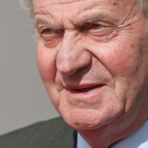 Nahaufnahme von Juan Carlos' Gesicht