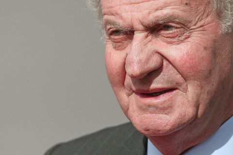 Nahaufnahme von Juan Carlos' Gesicht