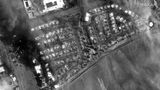 Ein Satellitenfoto zeigt brennende Häuser in Superior, USA