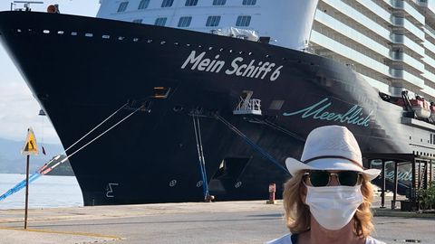 Die "Mein Schiff 6" von Tui Cruises hat vorerszt Kreuzfahrt ab Dubai ausgesetzt