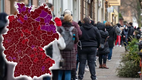 Bundesweite Inzidenz so hoch wie im Dezember: Sorgenvoller Blick auf Hotspots Bremen und Berlin