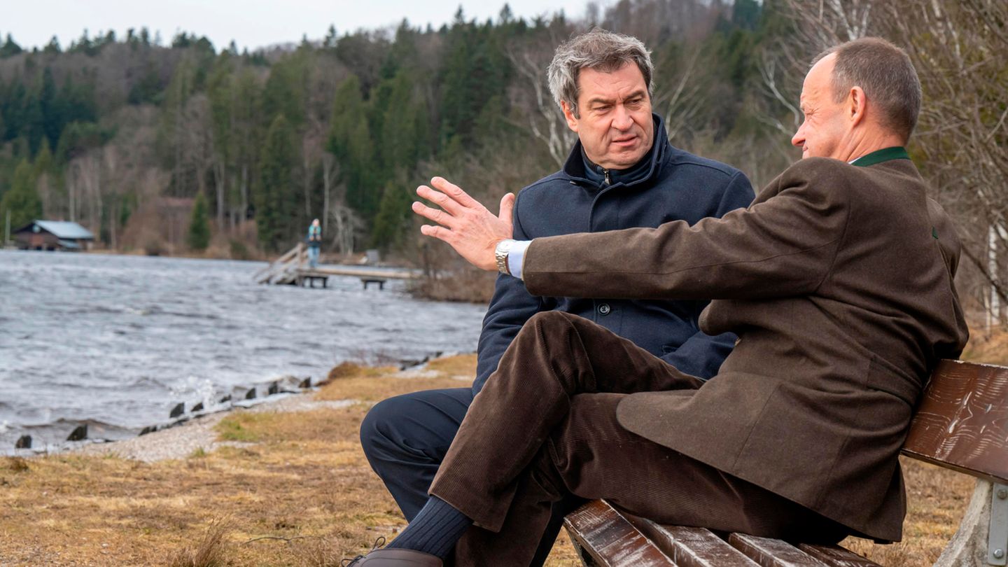 Markus Söder and Friedrich Merz: This is how the Union leaders put themselves in the limelight