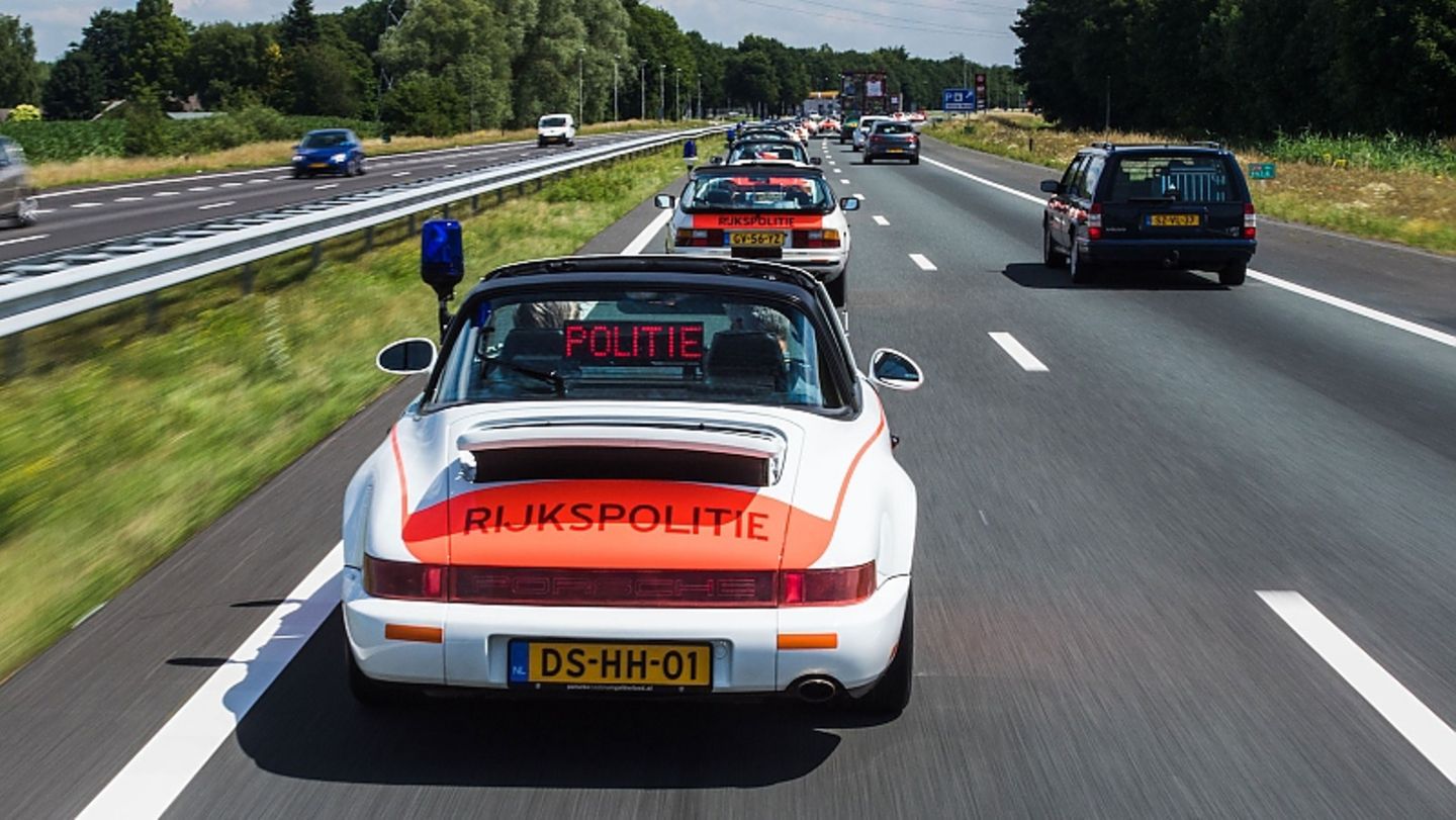 Porsche Polizei Niederlande