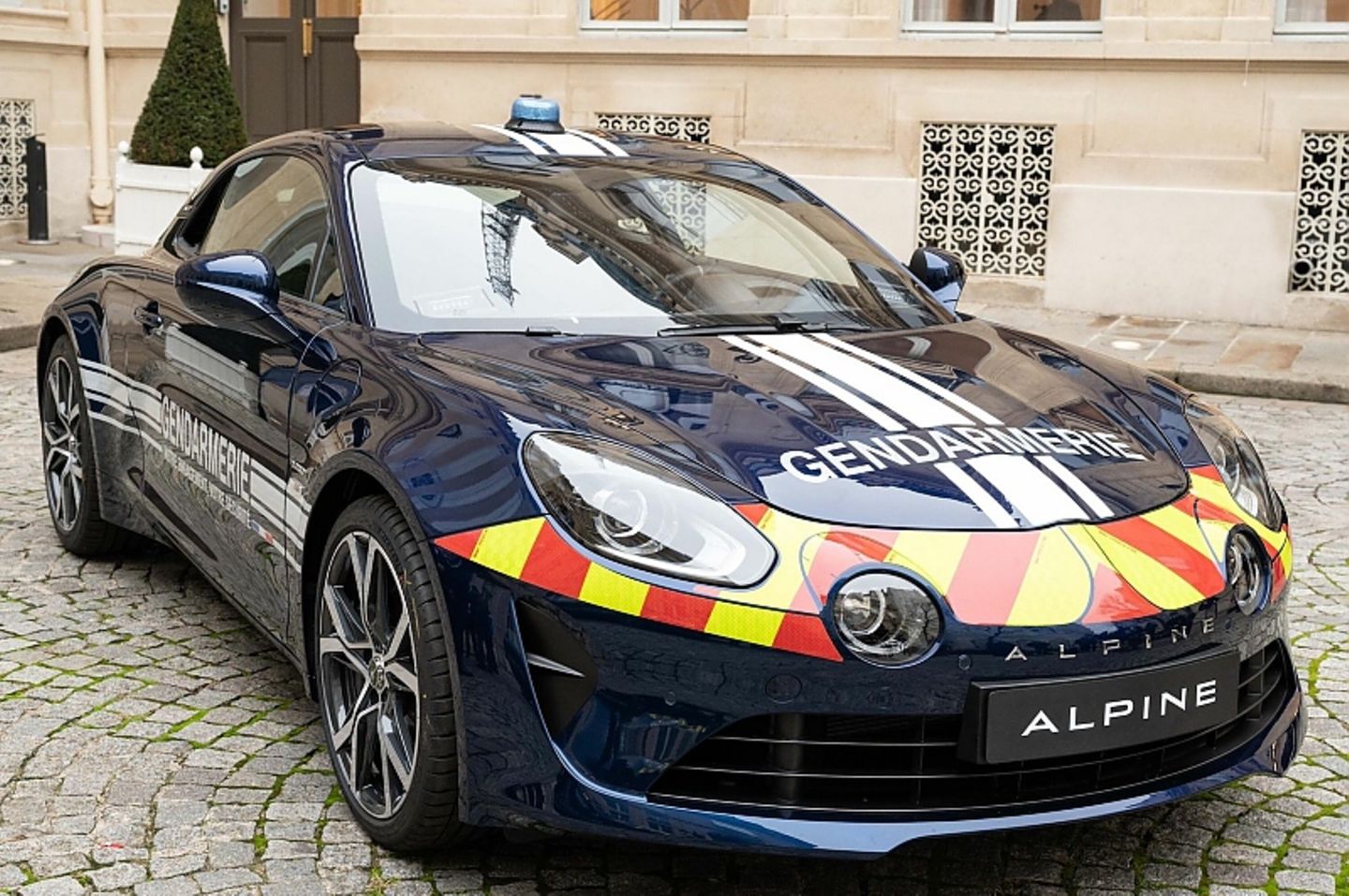 Alpine Polizei Frankreich