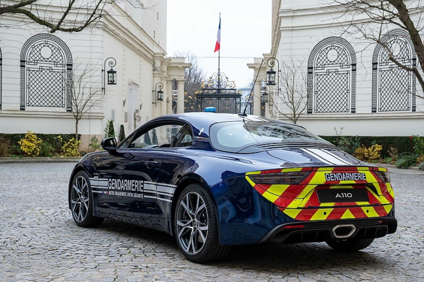 Alpine Polizei Frankreich
