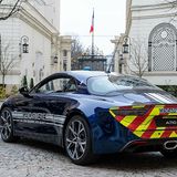 Alpine Polizei Frankreich