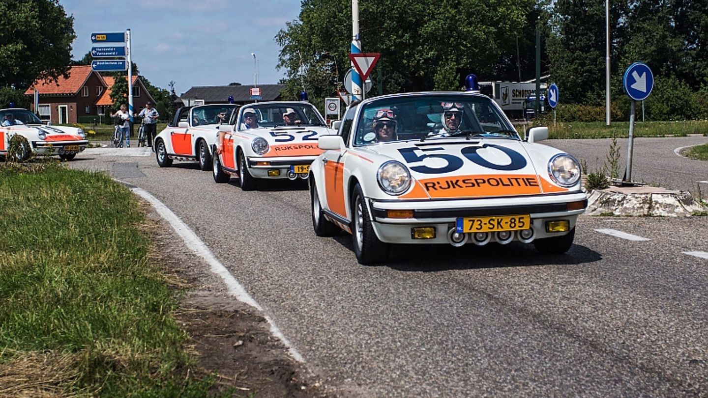 Porsche Polizei Niederlande
