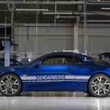 Alpine Polizei Frankreich