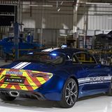 Alpine Polizei Frankreich