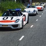 Porsche Polizei Niederlande