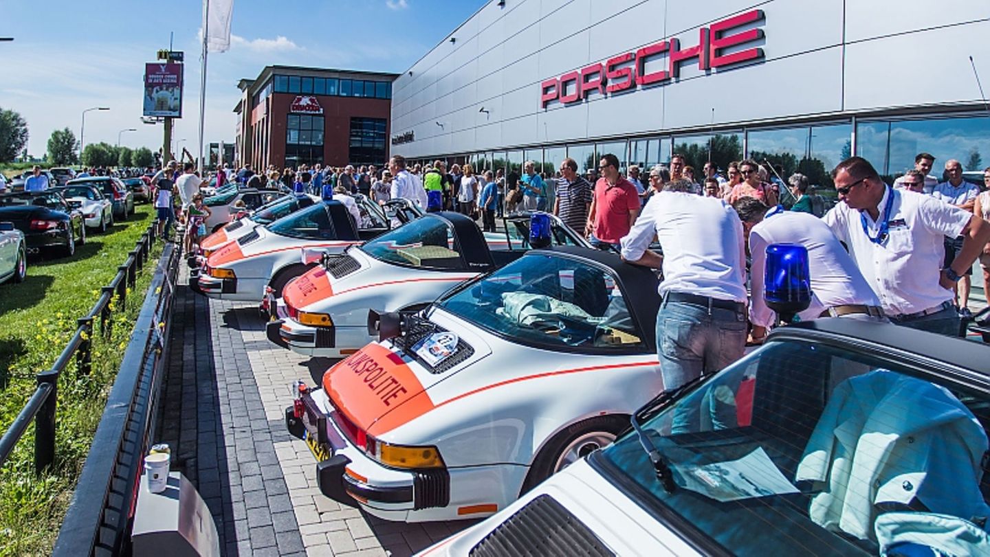 Porsche Polizei Niederlande