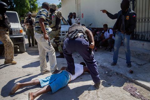 Croix-des-Bouquets Haiti Gefängnisausbruch