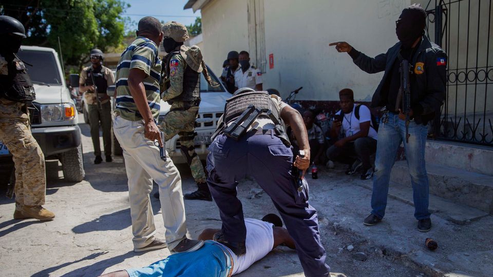 Croix-des-Bouquets Haiti Gefängnisausbruch