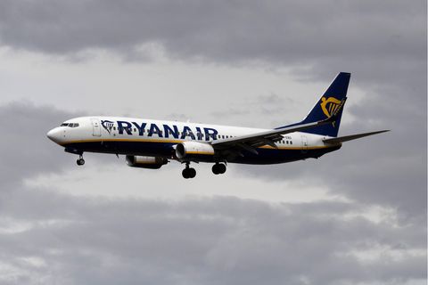 Eine Maschine der Fluggesellschaft Ryanair