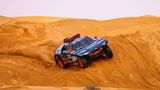 Beim Surfen auf den Dünen spielt der Audi RS Q-e tron seine Überlegenheit aus
