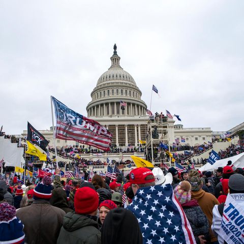 Der Sturm auf der US -amerikanischen Hauptstadt am 6. Januar 2021