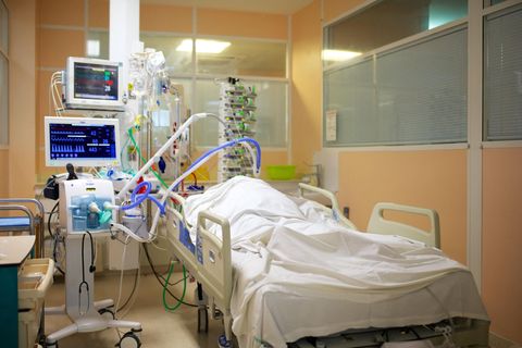 Covid-19-Patient im Koma