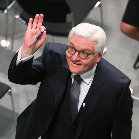 Bundespräsident Frank-Walter Steinmeier im Bundestag