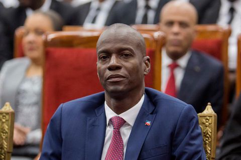 Haitis Präsident Jovenel Moïse, hier bei seiner Vereidigung im Februar 2017