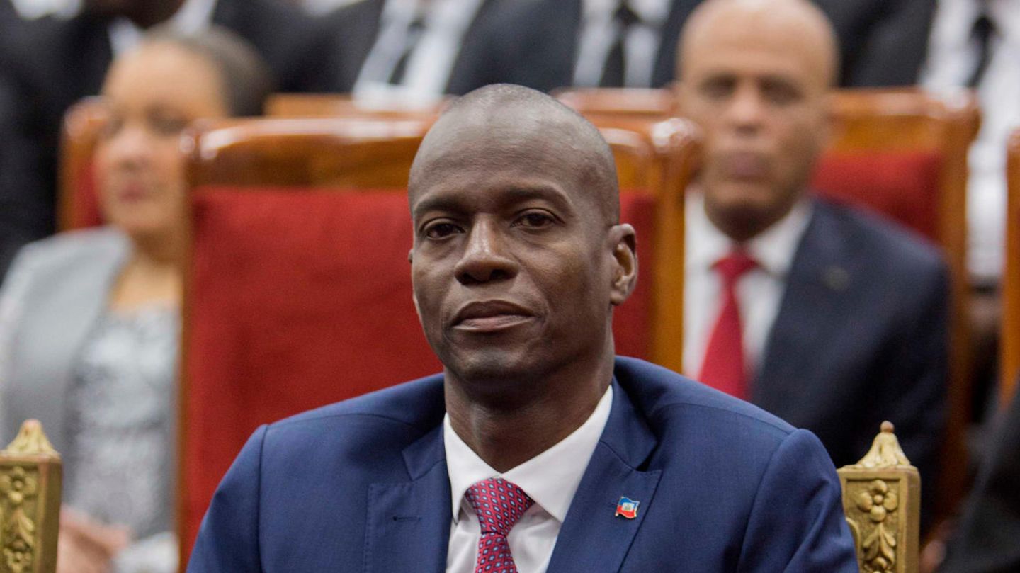 Haitis Präsident Jovenel Moïse, hier bei seiner Vereidigung im Februar 2017